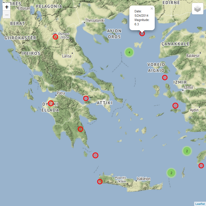 Earthquakes in Greece